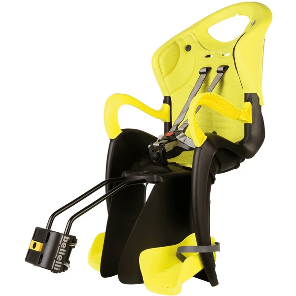 BELLELLI Fahrradsitz Tiger B-Fix Frame Mount Yellow HI VIZ 3 BELLELLI Fahrradsitz Tiger B-Fix Frame Mount Yellow HI VIZ