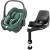Maxi-Cosi MAXI COSI Set Babyschale Pebble 360 Essential Green Plus Basisstation FamilyFix 360 -Kindersitz Shop maxi cosi set babyschale pebble 360 essential green plus basisstation familyfix 360 a331311