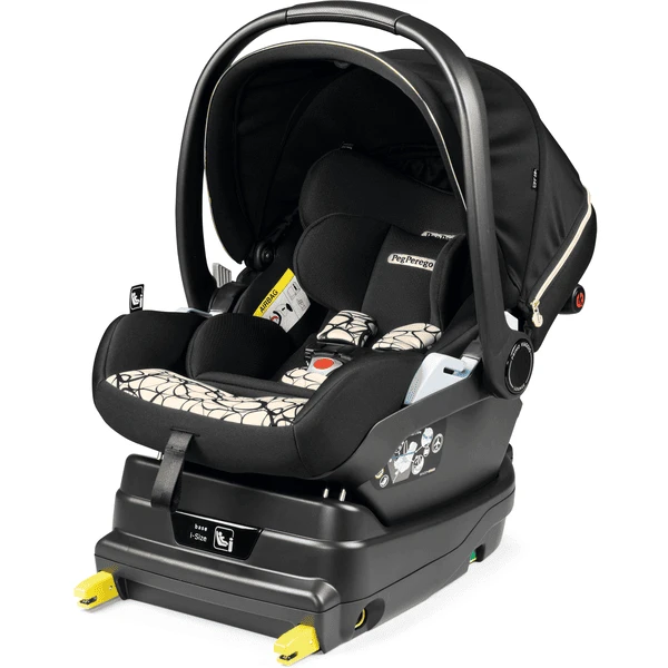 Peg Perego Babyschale Primo Viaggio Lounge Graphic Gold Inklusive I-Size Base Schwarz 3 Peg Perego Babyschale Primo Viaggio Lounge Graphic Gold Inklusive I-Size Base Schwarz